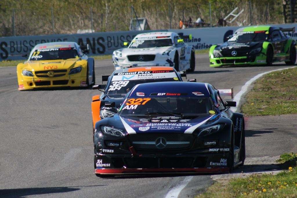 Alex Maansen #327 - Dobbelt podium til Nymark Racing Academy.
(Foto: Motorsporten.dk)